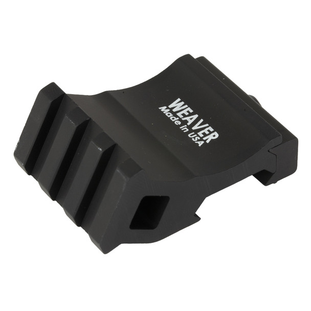 Weaver Offset Rail Adapter, Fits Picatinny, Matte Finish, Black 99671