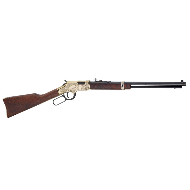 HENRY REPEATING ARMS Golden Boy Deluxe Engraved 3rd Edition 22 WMR 20.5in 12rd Lever Action Rifle (H004MD3)