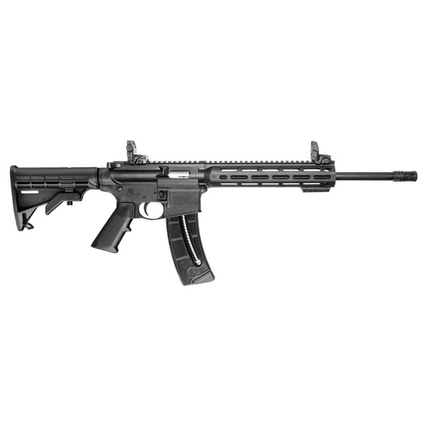 SMITH & WESSON M&P 15 Sport 25rd 22 LR Rifle with Magpul MBUS Sights (10208)