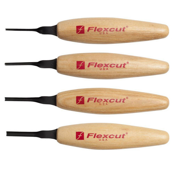 FLEXCUT Sweeps Micro Woodcarving Tool Set (MT300)