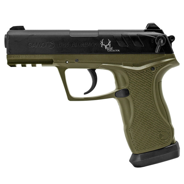 Gamo C-15 Bone Collector Blowback, Air Pistol, 177 BB/Pellet, Green Finish 611139354
