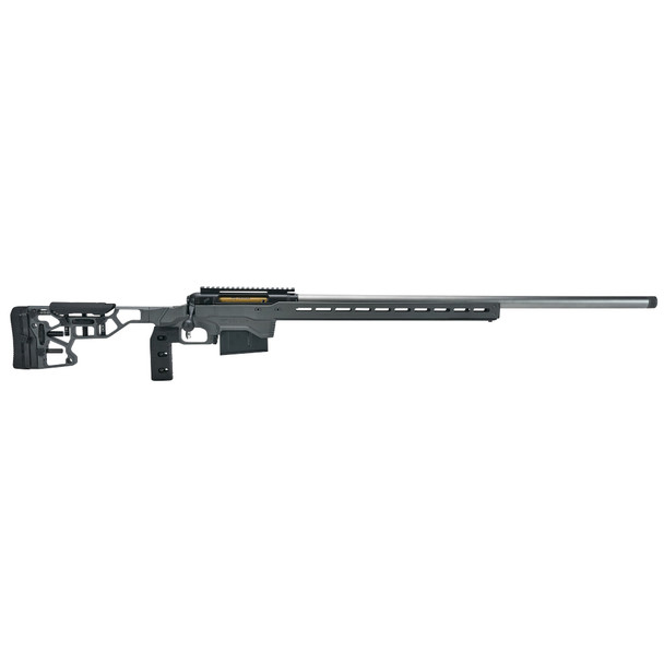 Savage 110 Elite Precision, Bolt Action, 338 Lapua, 30" Matte Stainless Barrel, Gray MDT ACC Chassis with ARCA Rail, AccuTrigger, AICS Magazine, 5Rd, Right Hand 57562