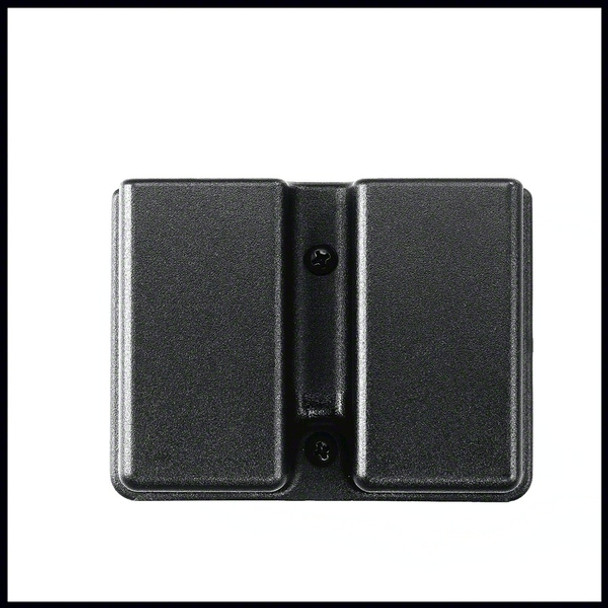 Uncle Mike's Kydex Paddle Case, Fits Double Stack Double Magazine, Black 5136-2