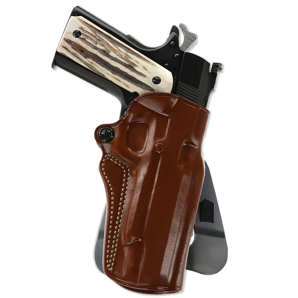 GALCO Speed Master 2.0 Tan RH Paddle/Belt Holster for Kimber 4in 1911 w/wo Red Dot (SM2-266R)