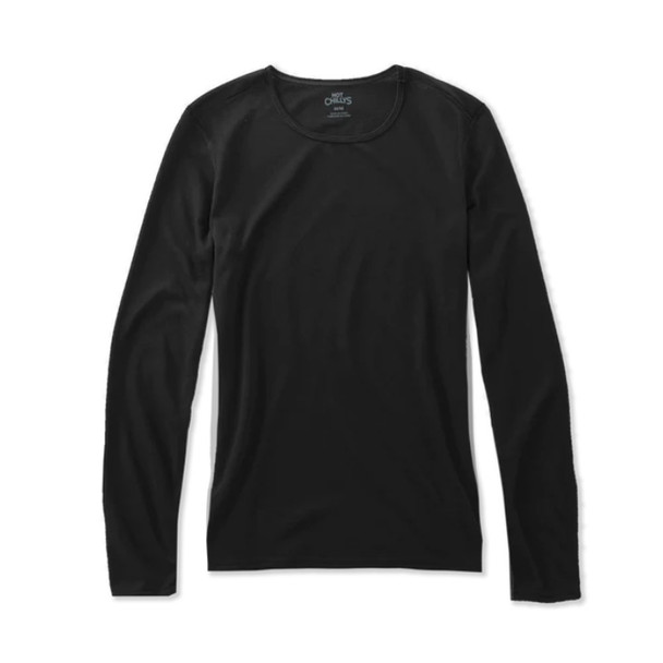 HOT CHILLYS Women's Pepper Skins Black Crewneck (PS3600-101)