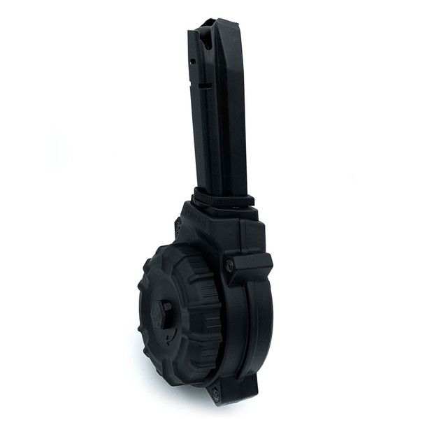 PROMAG 50rd Black Polymer Drum Magazine for Springfield XDM 9mm (DRM-A67)