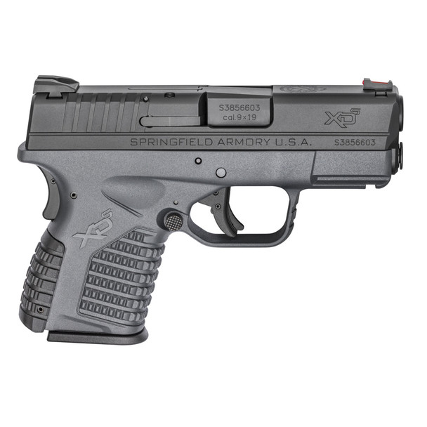 SPRINGFIELD ARMORY XDS  9mm 3.3in Barrel 7rd Tactical Gray Pistol (XDS9339YE)