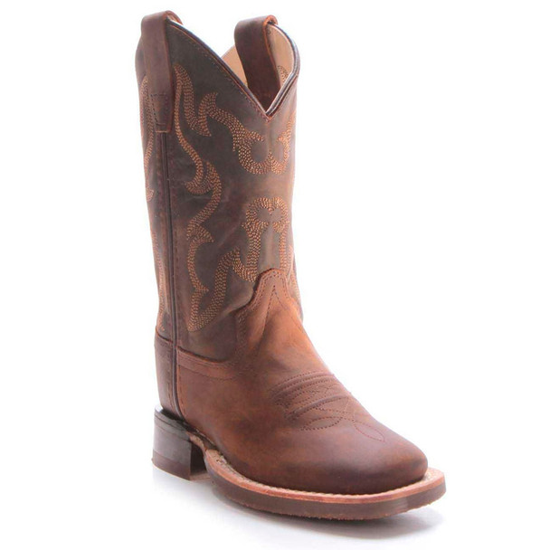 OLD WEST Boy's (Toddler/Little Kid) Brown Musky Boot (BSC1904)