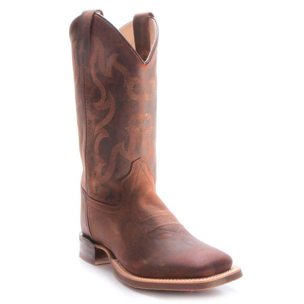 OLD WEST Boy's (Big Kid) Brown Musky Boot (BSY1904)