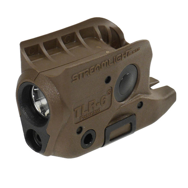 STREAMLIGHT TLR-6 for Glock 42/43 Flat Dark Earth Brown Gun Light (69278)