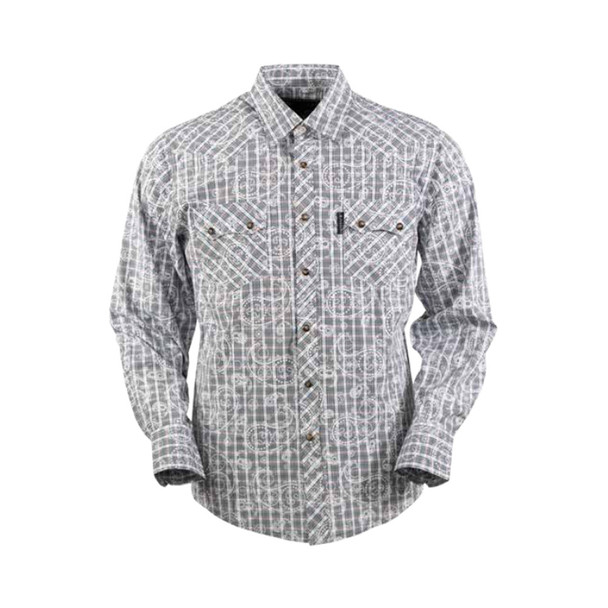 OUTBACK TRADING Wayne Turquoise Shirt (35012-TUR)