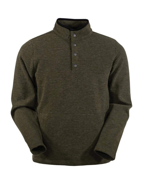 OUTBACK TRADING Men's Gavin Olive Henley (48732-OLV)