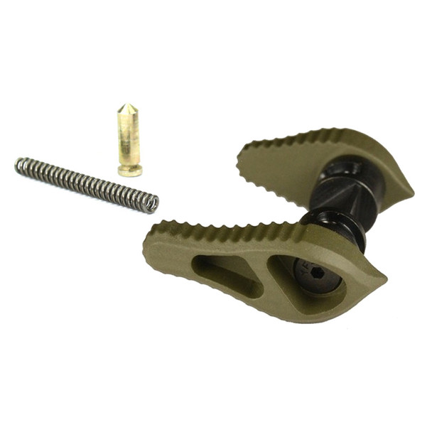 TIMBER CREEK OUTDOORS Ambidextrous Safety OD Green Selector (Ambi-SS-ODG)