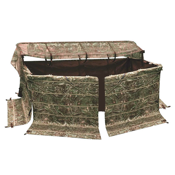 DRAKE Ghillie Realtree Max-7 4-Man Blind (DHG1000-038)