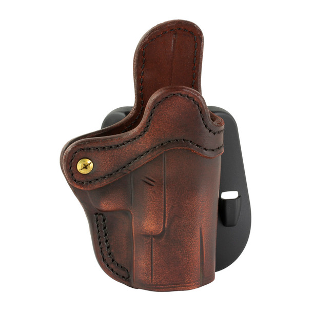 1791 PDH2.1 Optic Ready, OWB Paddle Holster, Fits Optic Ready 3.5" to 4" Pistols, Matte Finish, Vintage Leather, Right Hand OR-PDH-2.1-VTG-R
