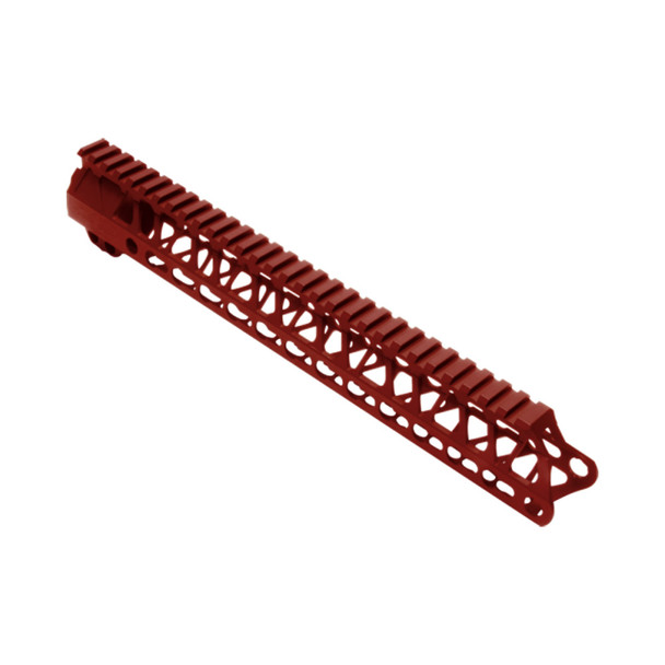 TIMBER CREEK OUTDOORS Enforcer 13in M-Lok Red Hand Guard (M-E13-HG-R)