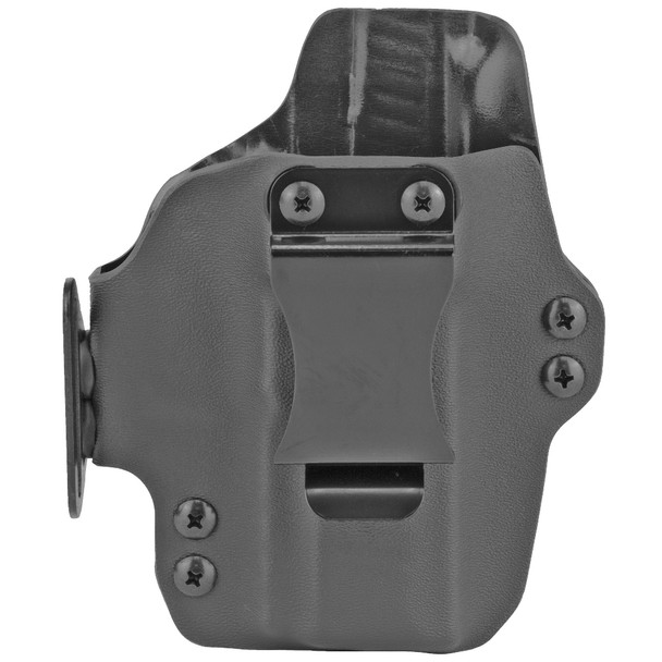 BlackPoint Tactical Dual Point AIWB Holster, Appendix Inside the Waist Band, Fits Sig P320 X-Compact, Includes 1.75" OWB Loops to Convert to Low Profile OWB, Black Finish 118290