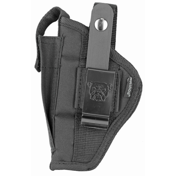 Bulldog Cases Fusion Belt Holster, Fits Medium/Large Frame Auto, Ambidextrous, Black FSN-7