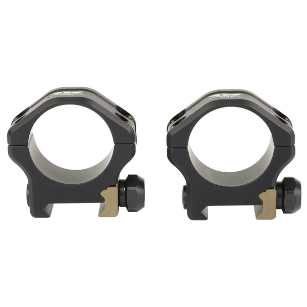 Christensen Arms Ultralight, 30MM Scope Rings, Low, Lightweight, Black, Anodized 810-00041-02