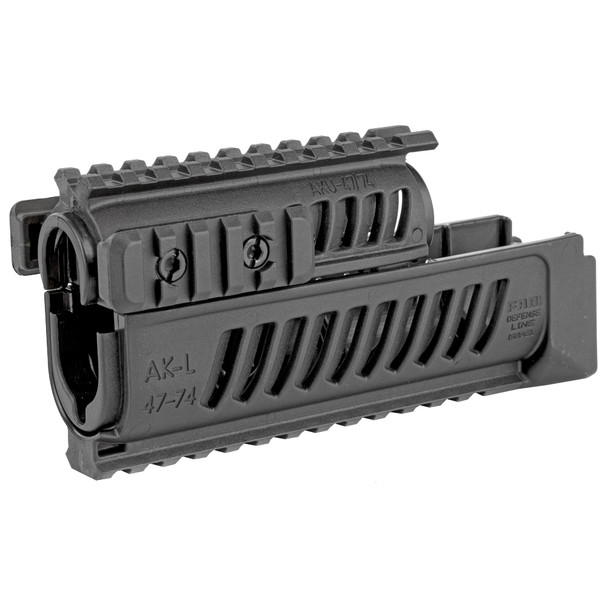 F.A.B. Defense AK-47 Quad Rail Handguard, Fits AK-47, Polymer, Black FX-AK47B