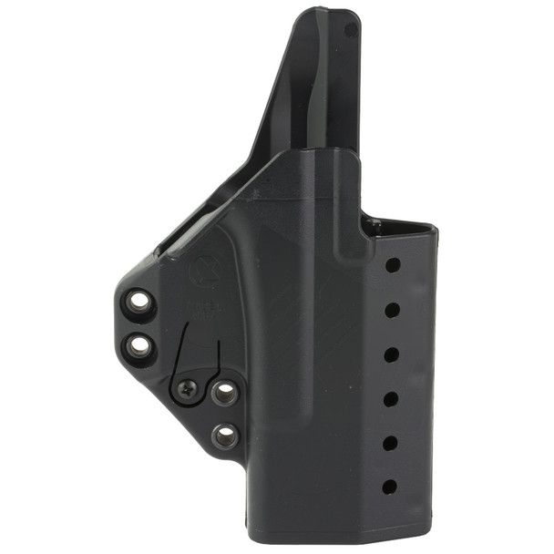 Raven Concealment Systems Eidolon, Inside the Waistband, Fits Glock 19/23, Polymer, Black, Right Hand, 1.5" Overhook Struts EG19RHBKF