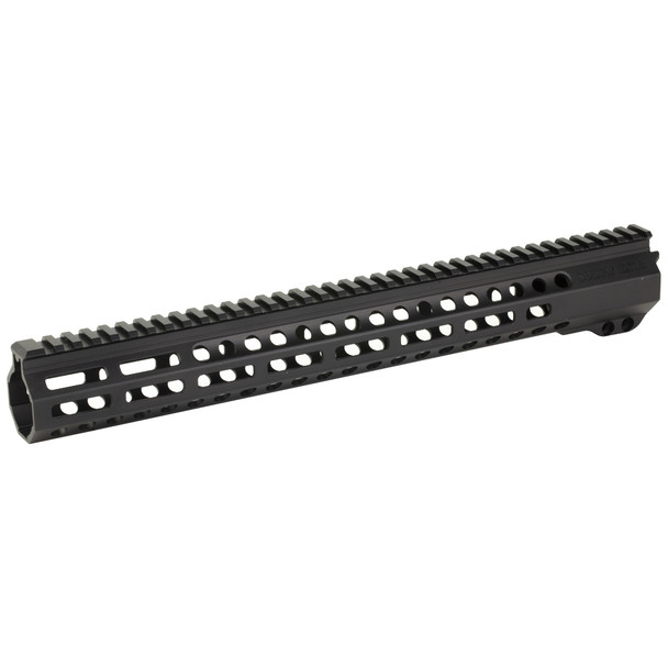 Sons of Liberty Gun Works EXO3, M-LOK Handguard, Nitride Finish, Black, 15", Fits AR-15, with Quick Detach Socket EXO3-15