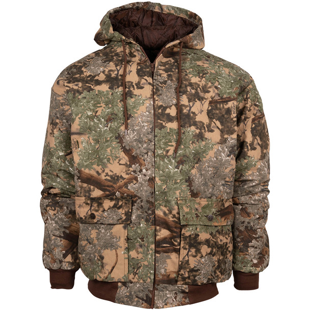 KINGS CAMO Classic Insulated Hooded Bomber Jacket