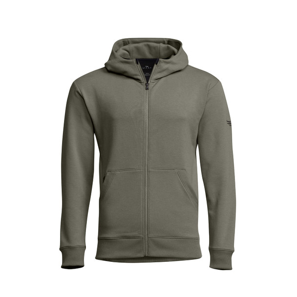 SITKA Essential Full Zip Hemlock Green Hoody (600220-HEM)