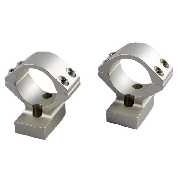 TALLEY 1in Kimber Model 84M Current Production 8-40 High Silver Scope Rings (S958749)