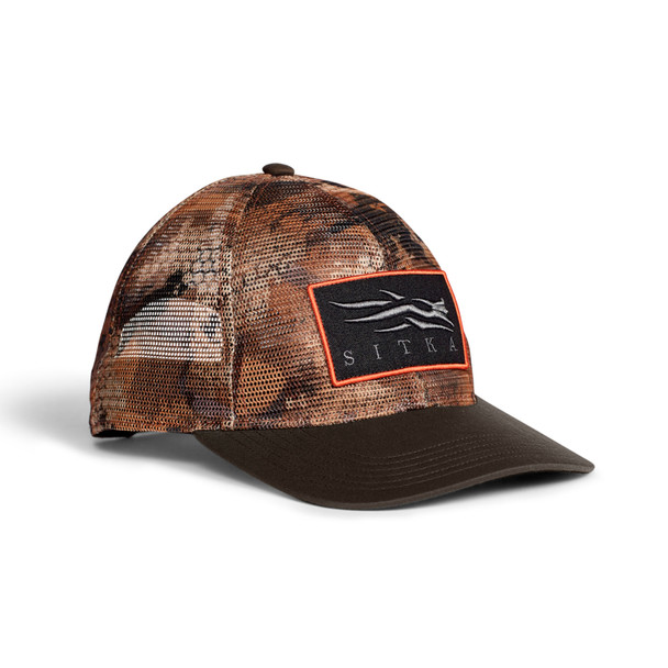 SITKA Icon Optifade Mesh Mid Pro Trucker Earth Waterfowl Cap (600232-EAWL-OSFA)