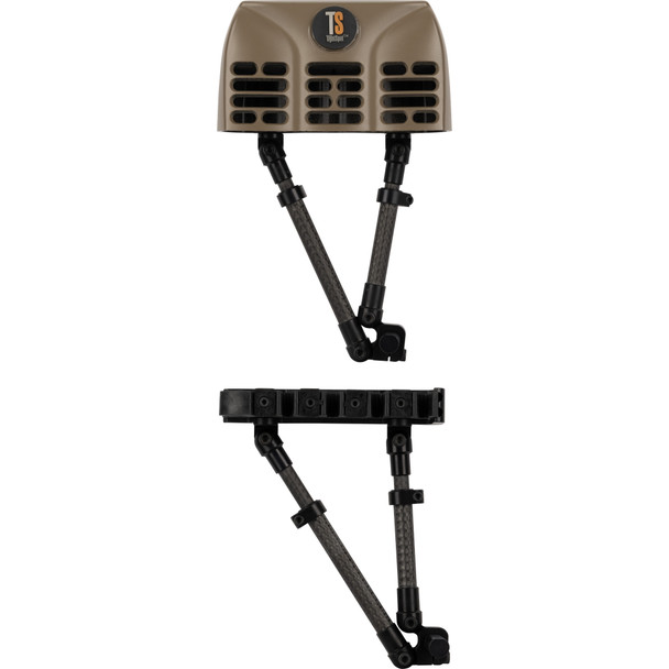 TIGHTSPOT QUIVER Pivot 5 Arrow 2 Piece Quiver Lite Saddle Tan Right Hand (TSQPFDE-R)