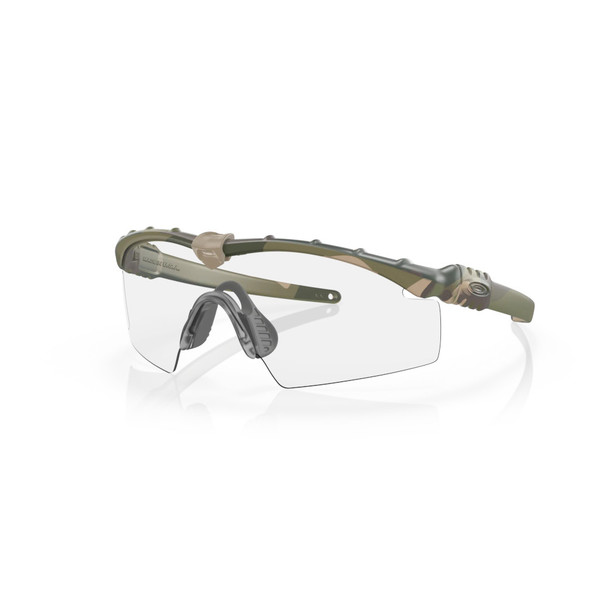 OAKLEY SI Ballistic M-Frame 3.0 Array Clear ana Gray Lenses Multicam Protective Eyewear (OO9146-24)