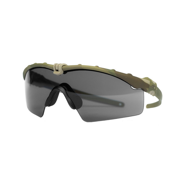 OAKLEY SI Ballistic M-Frame 3.0 Gray Lens Multicam Protective Eyewear (OO9146-3632)