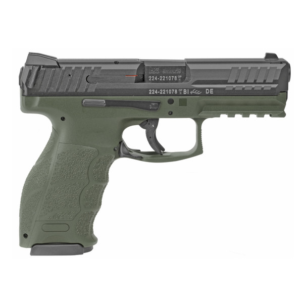 HK VP9 9mm 4.09in 2x 17rd Green Polymer Semi-Auto Pistol (81000233)