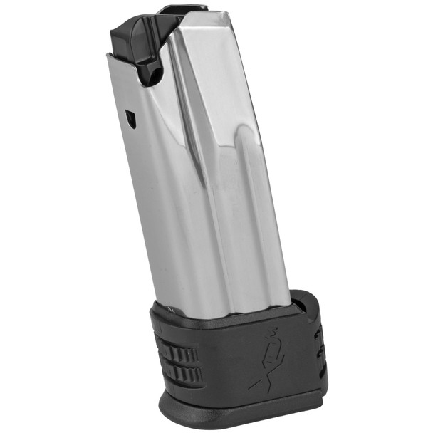 SPRINGFIELD ARMORY XD-M Elite 15rd 10mm Stainless Extended Magazine with #1 Sleeve for Springfield XD-M Elite Compact (XDME50151)