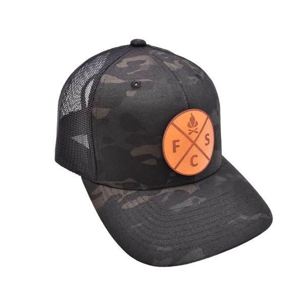 FIELDCRAFT SURVIVAL FCS Black Multicam Hat With Snap Back (FCS-10269)