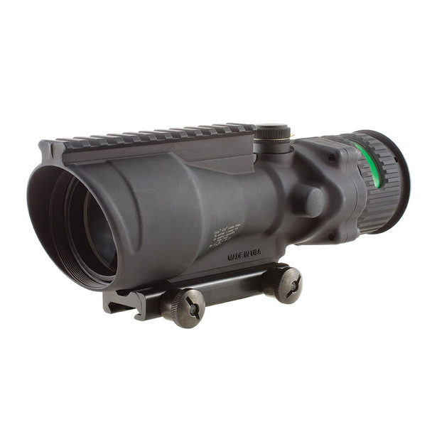 TRIJICON ACOG 6x48 .223/5.56 BDC Green Chevron Reticle BAC Riflescope with Mount (TA648-G)