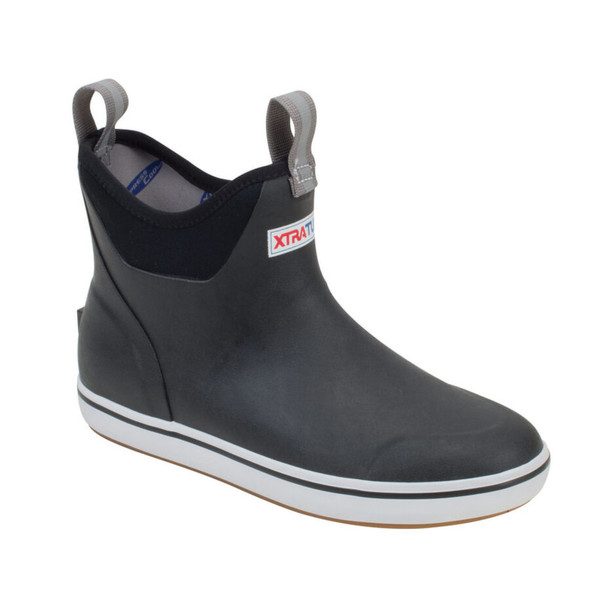 XTRATUF Men's Black Ankle Deck Boots (22736)