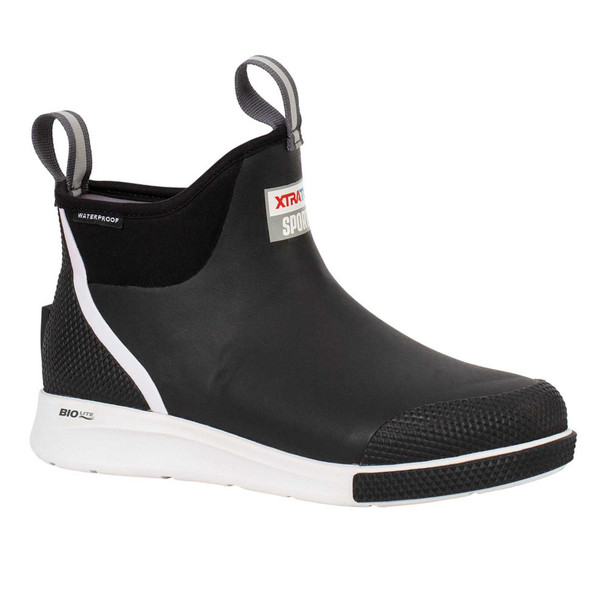 XTRATUF Men's Sport Black Ankle Deck Boots (ADSM000)