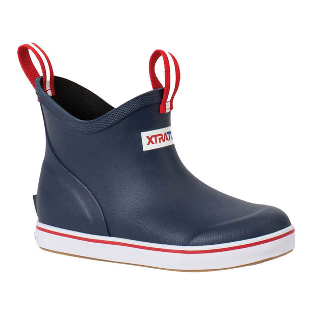 XTRATUF Kid's Ankle Navy Deck Boots (XKAB200)