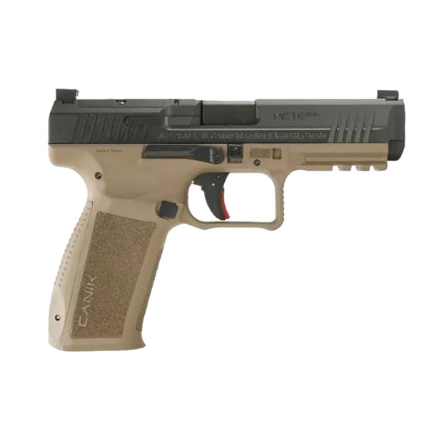 CANIK METE SFT 9mm 4.46in 10rd Black/FDE Semi-Automatic Pistol (HG6652-N)