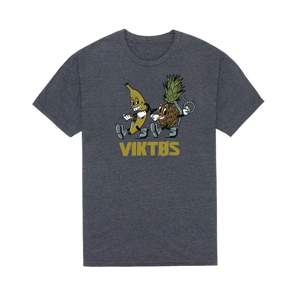 VIKTOS Men's Forbidden Fruit Charcoal Heather T-Shirt, S (1812102)