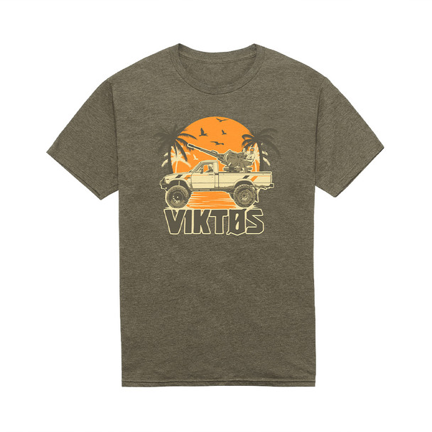 VIKTOS Men's War Toys Olive Heather T-Shirt, 3XL (1812207)