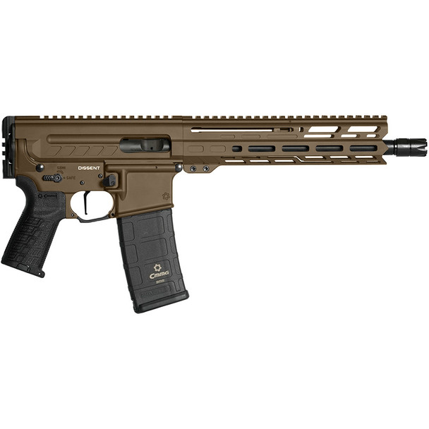 CMMG Dissent MK4 9mm 10.5in Midnight Bronze Pistol (94A8041-MB)