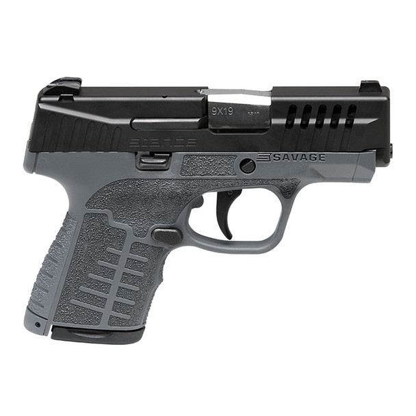 SAVAGE Stance 9mm 3.2in 7rd/8rd Gray Semi-Automatic Pistol with TruGlo Night Sights (67011)