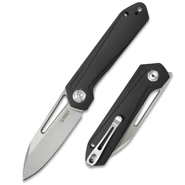 KUBEY Royal Linerlock Black Folding Knife (KUB321A)