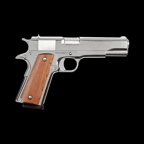 ROCK ISLAND ARMORY GI Series Standard FS Nickle 45 ACP 1911 Pistol (51433)