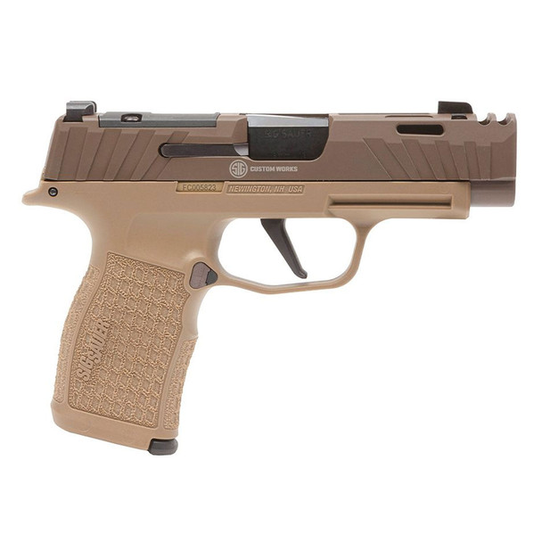 SIG SAUER P365XL Spectre Comp 9mm 3.1in 12rd/17rd Coyote Pistol (P365V005)