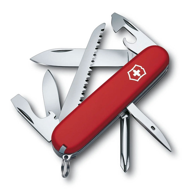 VICTORINOX Hiker Red 91mm Pocket Knife (1.4613-033-X1)