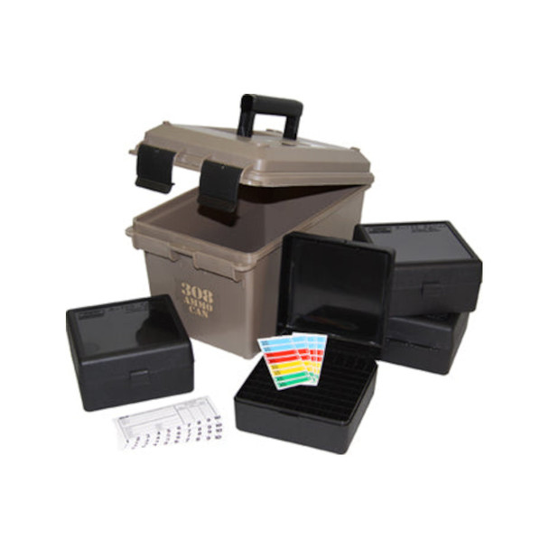 MTM ACC308 .308/7.62x51mm Flat Dark Earth Ammo Can Combo (ACC308)